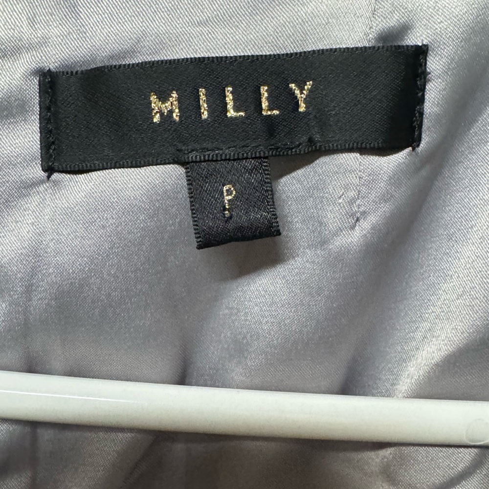 Milly Silver Sequin Crop Top - image 4